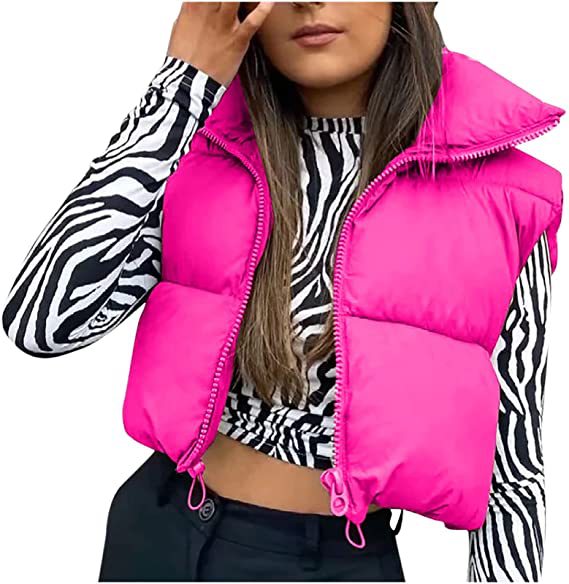 Nylon Zipper Outervest Padded Vest