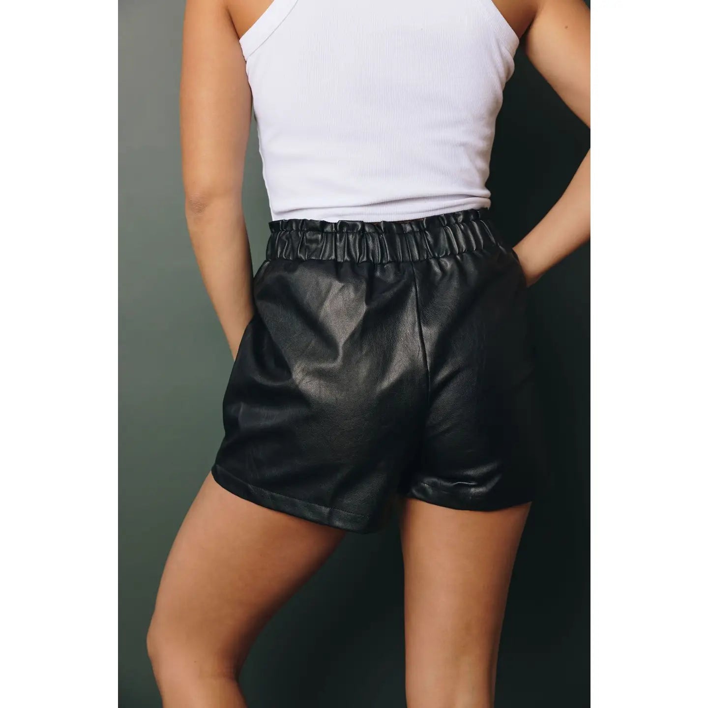 Leather Shorts